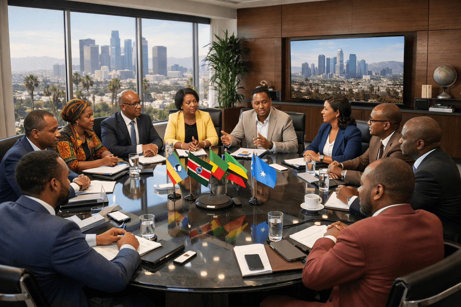 East African professional circles - trusted diaspora professionals in a bi-weekly accountability circle meeting